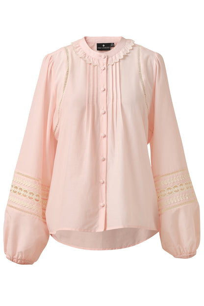 Emily Lovelock - Martha Top - Veiled Rose