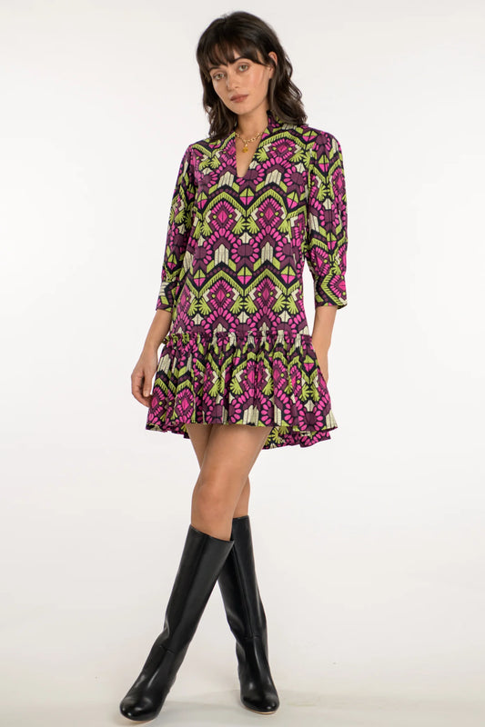 ELIZABETH JAMES - Chloe Dress - Aztec