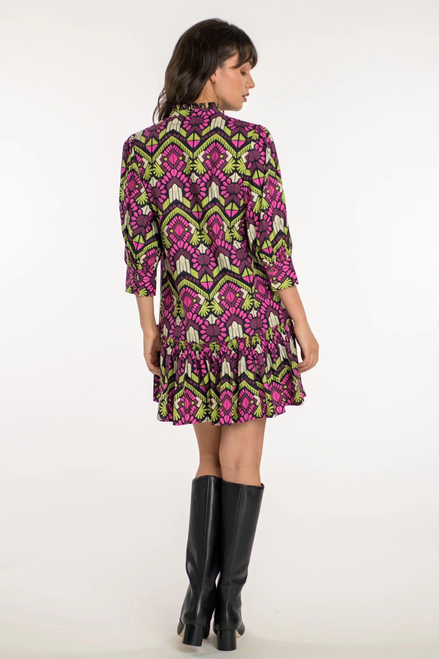 ELIZABETH JAMES - Chloe Dress - Aztec