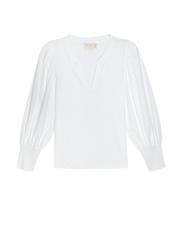 Flora Tee - White