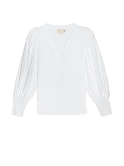 Flora Tee - White