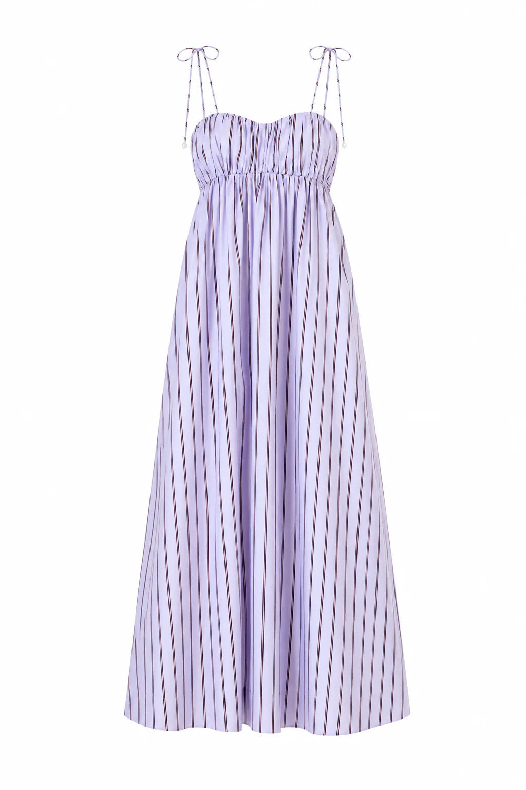 Andi Maxi Dress - Purple Stripe