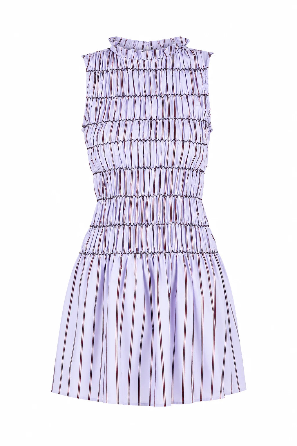 Andi Mini Dress - Purple Stripe