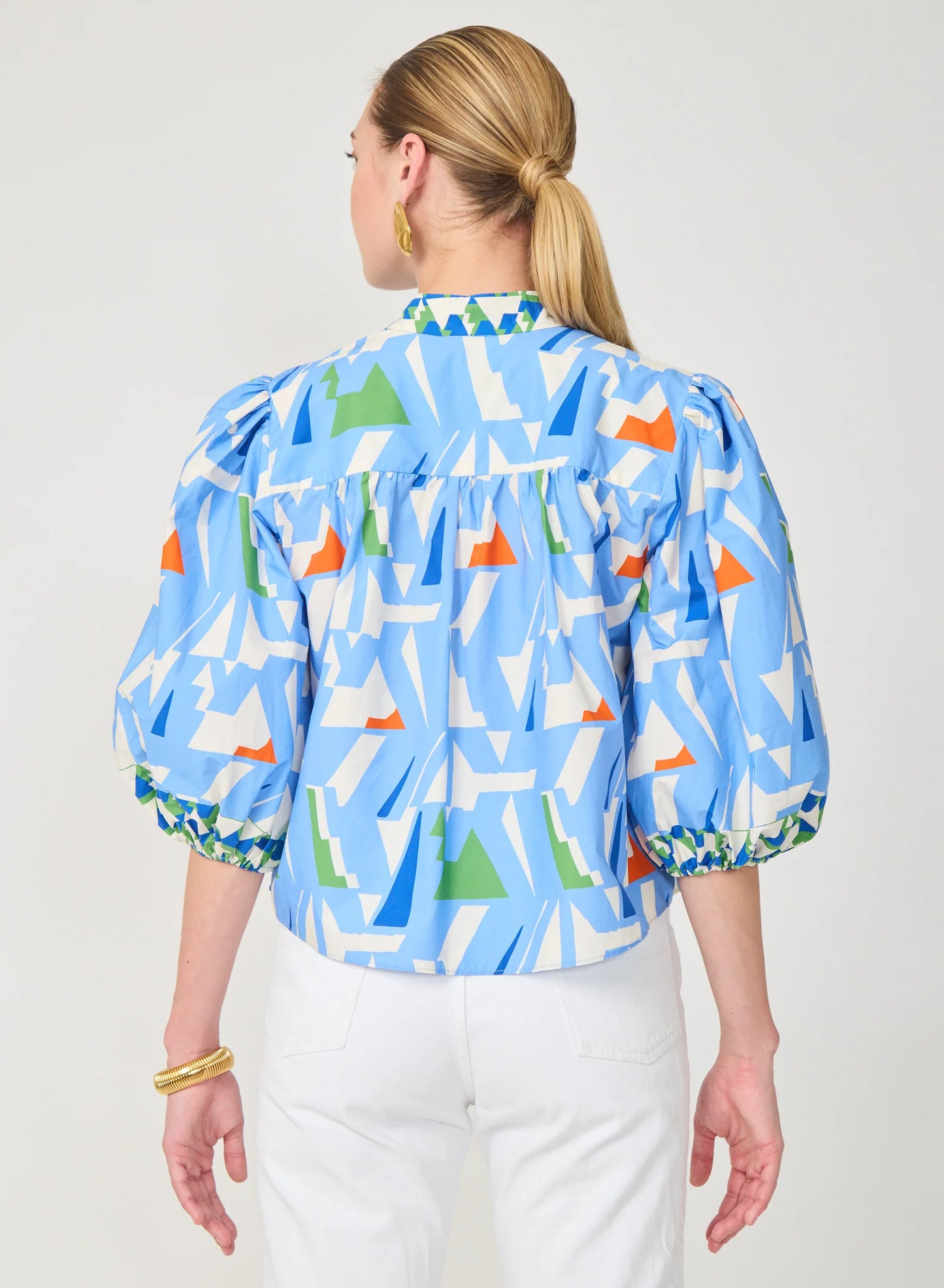 Bethany Blouse - Capri Print