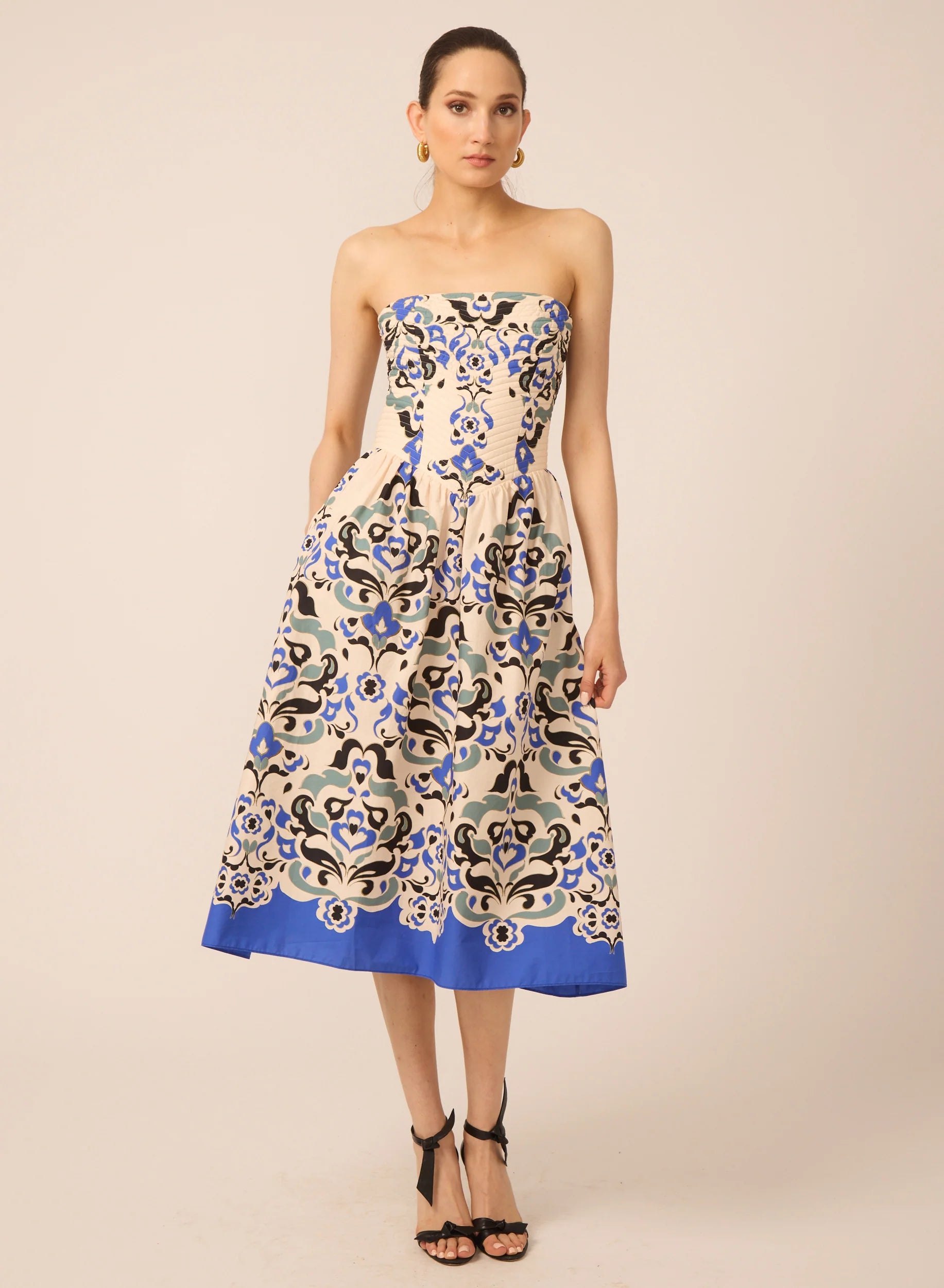Luanna Dress - Porto Print