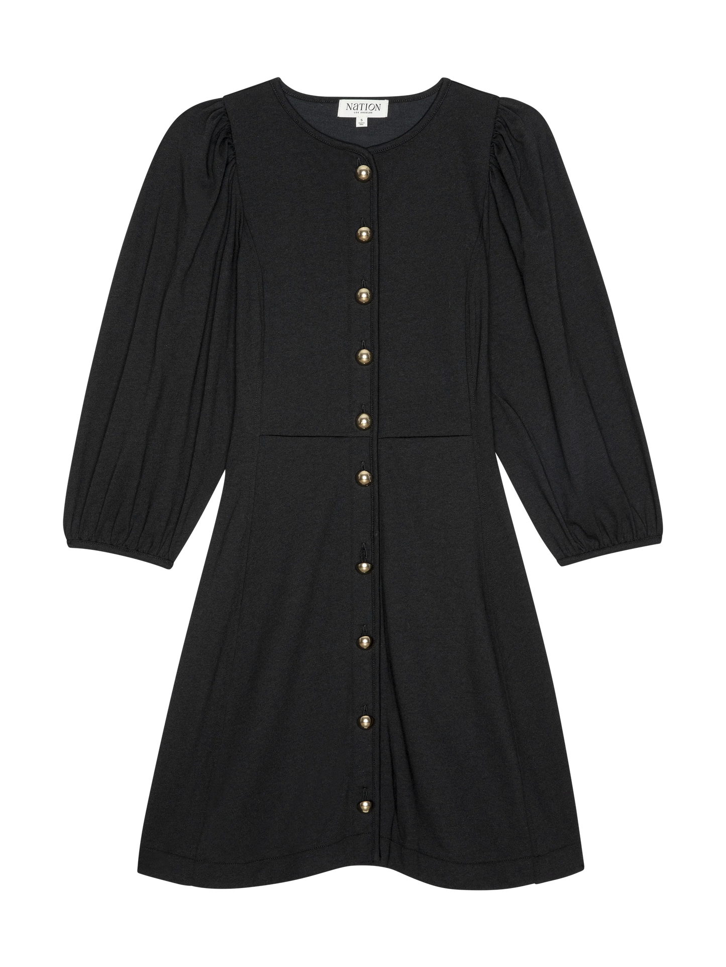 Gilda Mini Dress - Jet Black