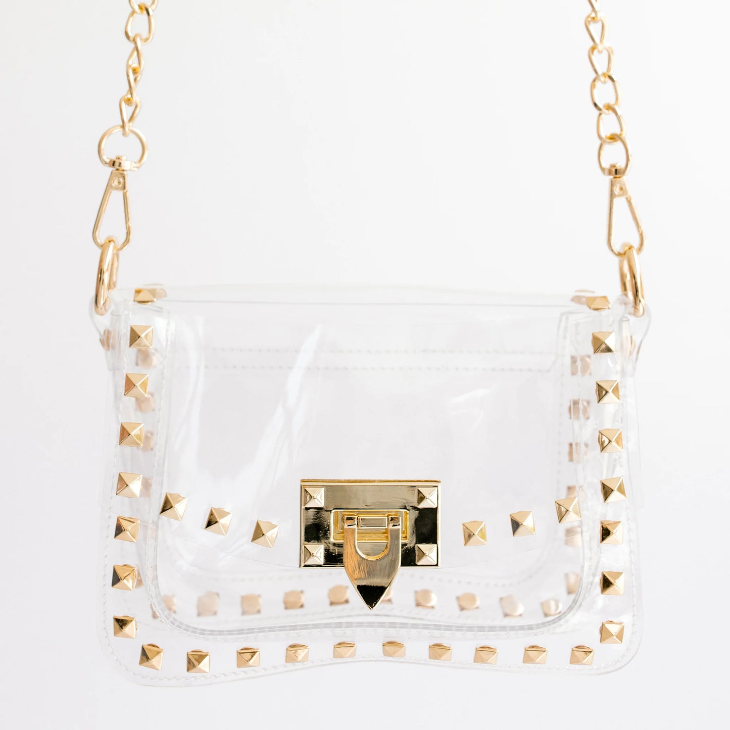 Clearly Handbags - The Jackie in Gold
