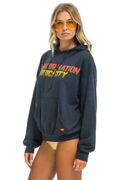 Aviator Nation - Nashville Music City Pullover Relaxed - Charcoal