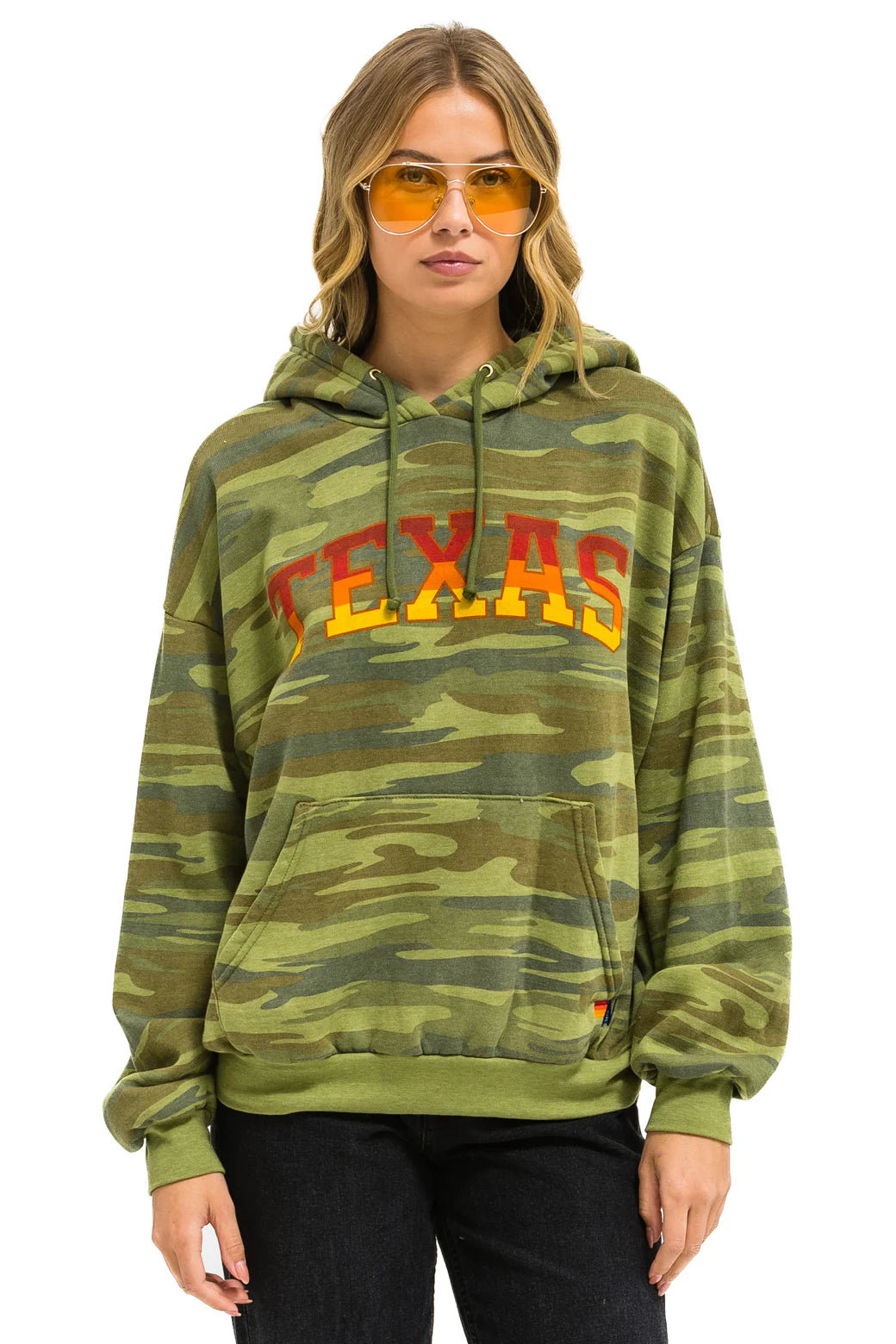 Aviator Nation - University of Texas Pullover Hoodie Relaxed - Camo