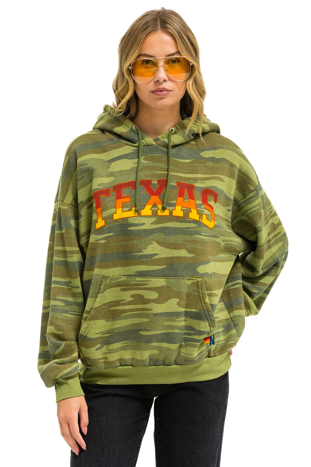 Aviator Nation - University of Texas Pullover Hoodie Relaxed - Camo