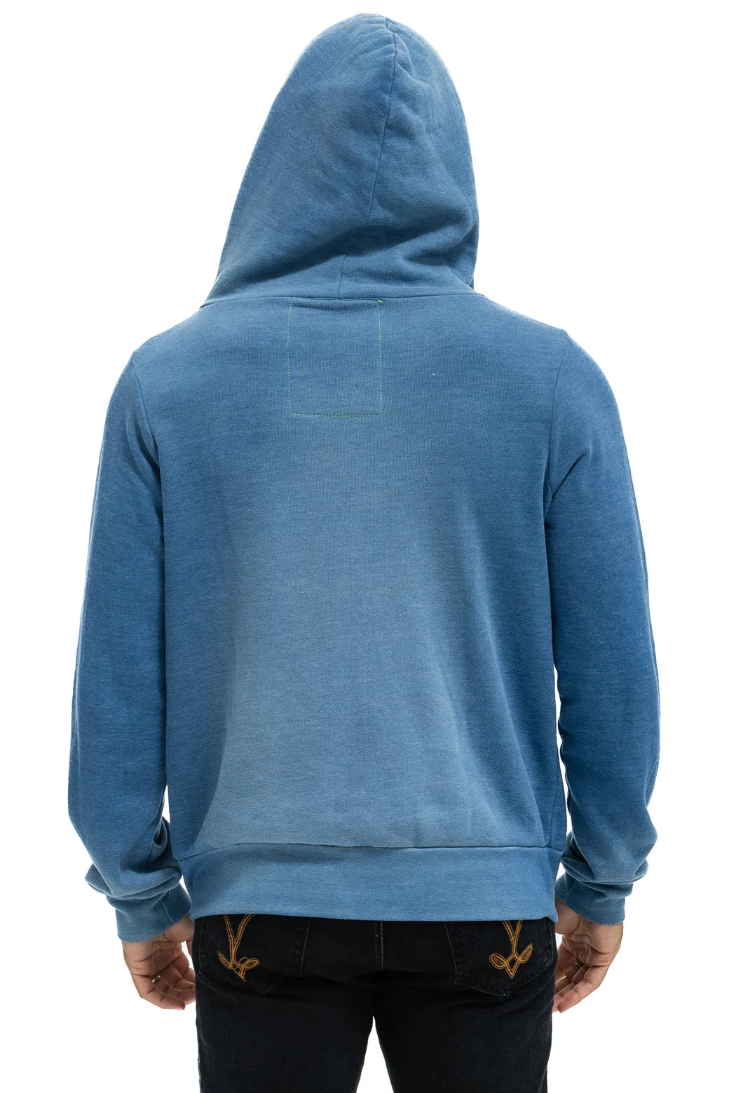 Aviator Nation - 5 Stripe Hoodie - Faded Water