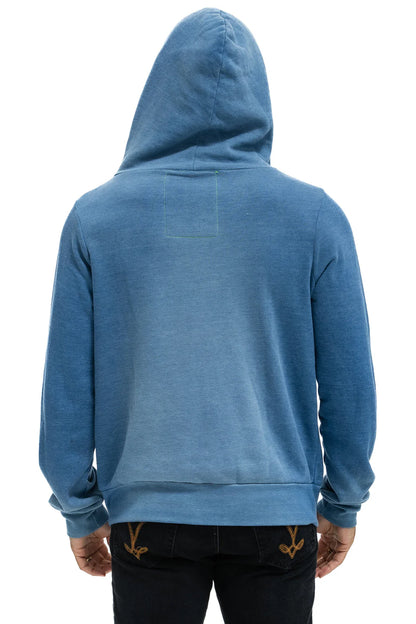 Aviator Nation - 5 Stripe Hoodie - Faded Water