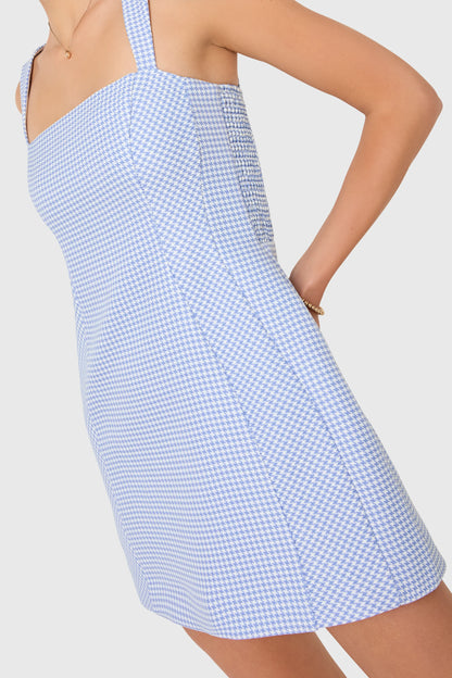 Andreina Dress - Atlantic/Ivory