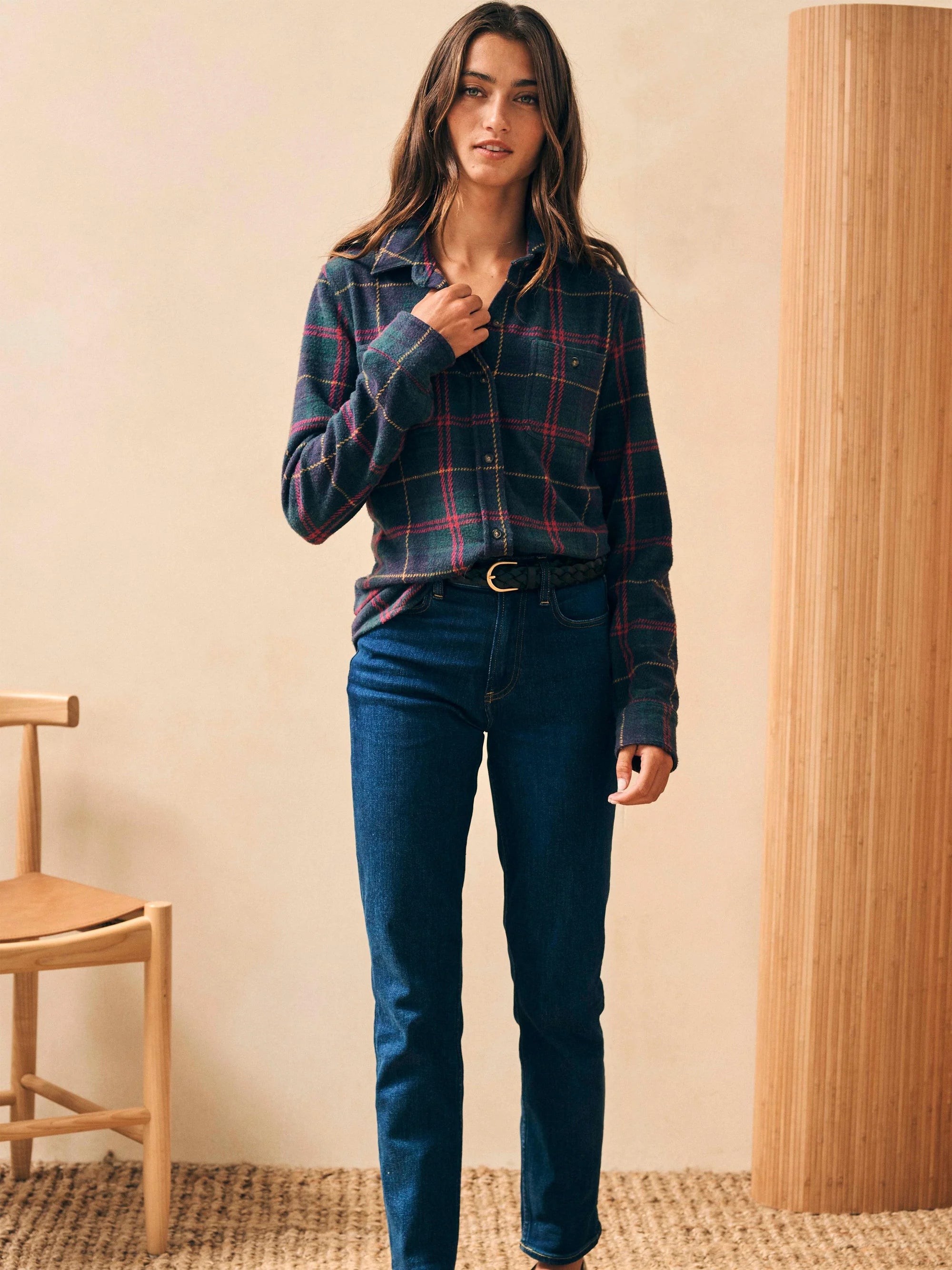 Faherty - Legend™ Sweater Shirt - Outer Limits Plaid