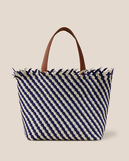 Naghedi - Havana Medium Tote Striped - Venice