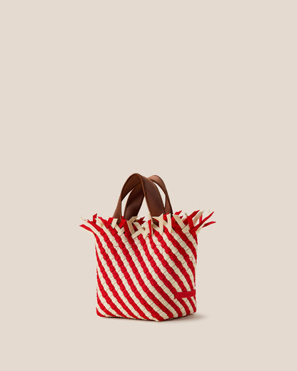 Naghedi - Havana Petit Tote Striped - Amalfi