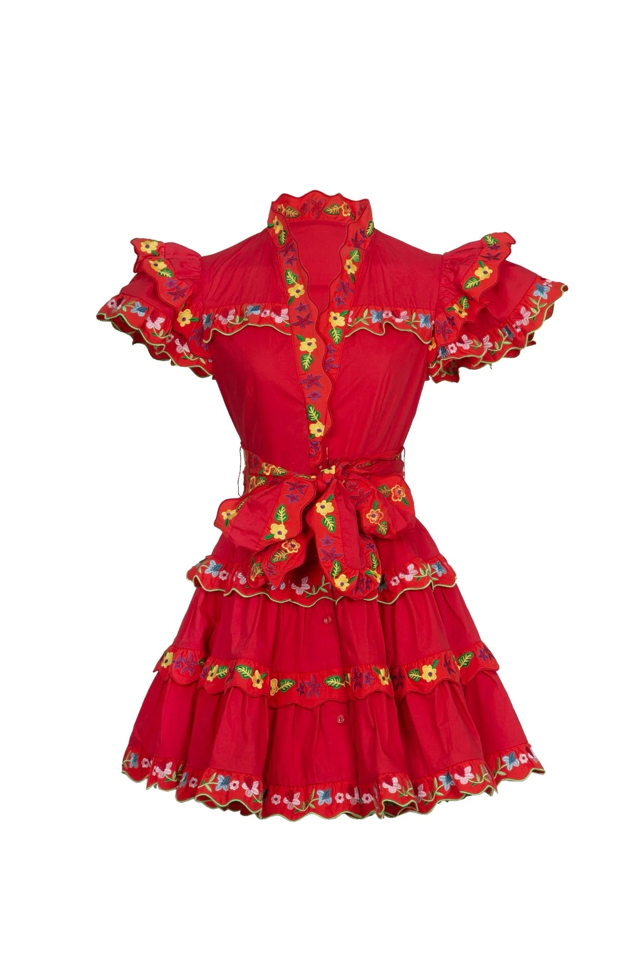 Haze Dress - Red - Spinout