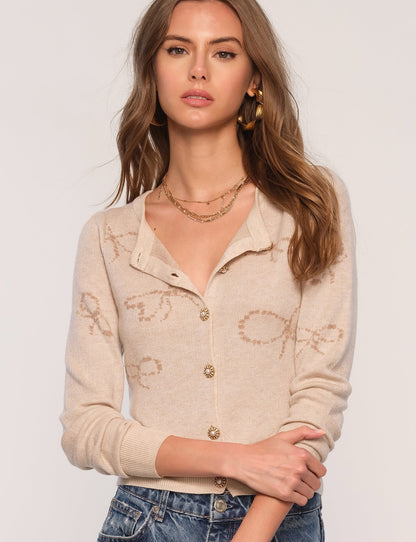 Heartloom - Linden Cardi - Champagne