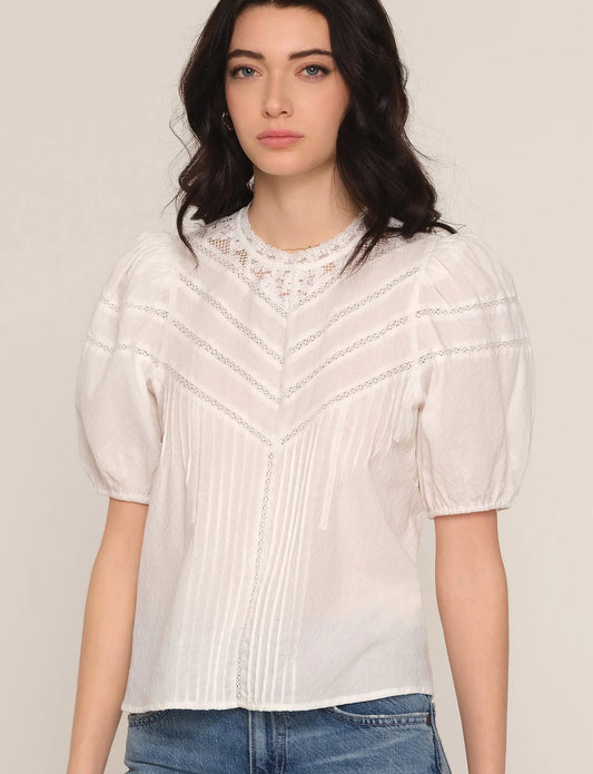 Nola Top - Ivory