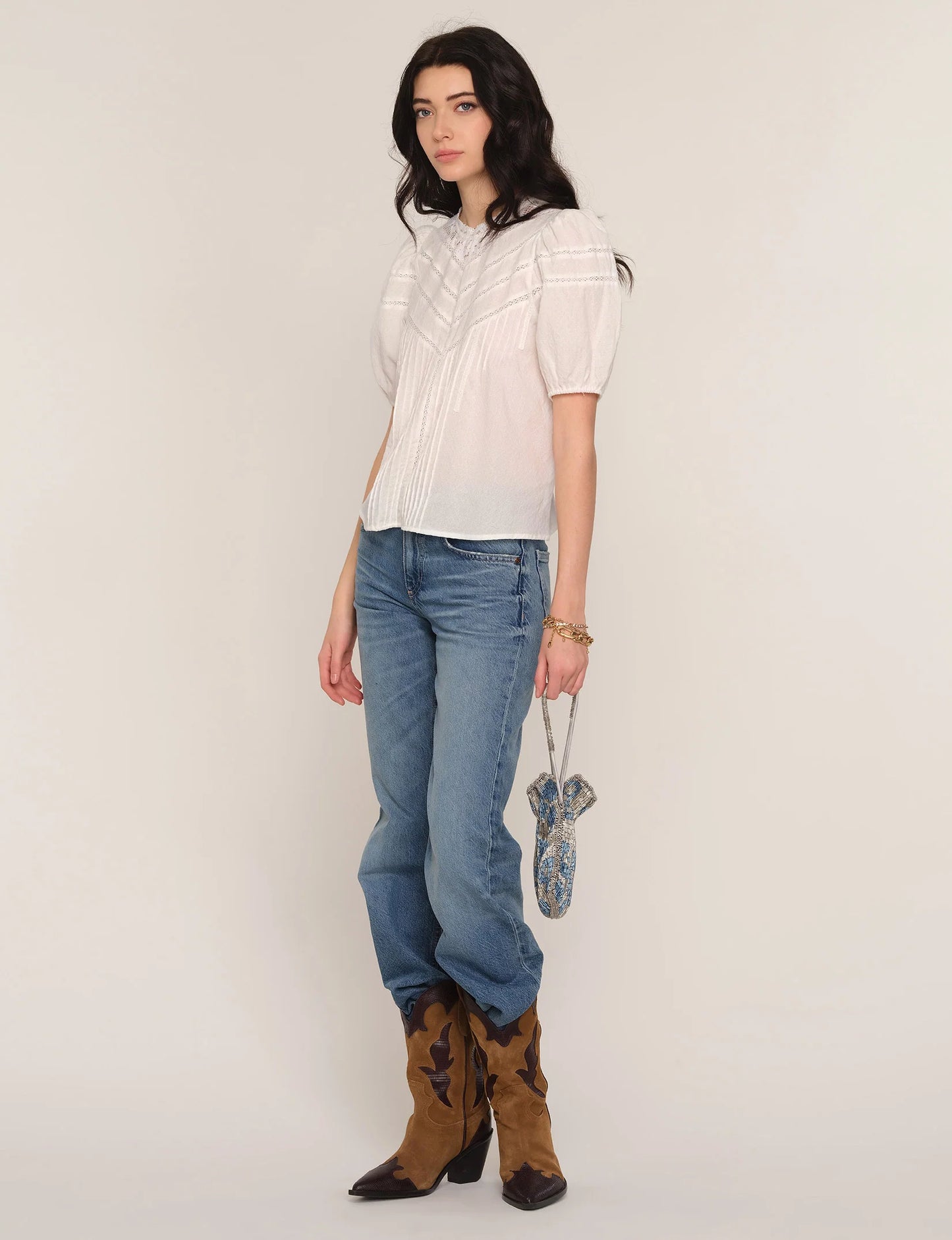Nola Top - Ivory