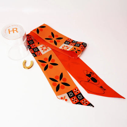 Hey Cowgirl (Black) Twillionaire & Scarf Ring