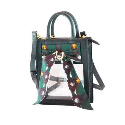 Mini Calista Clear + Honey Pot Twillionaire - Black