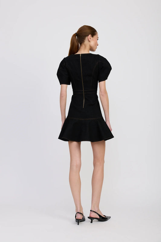 Aailyah Mini Dress - Black
