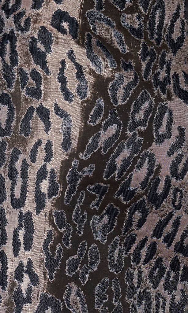 Saylor - Ann Leopard Jacquard Mini Dress