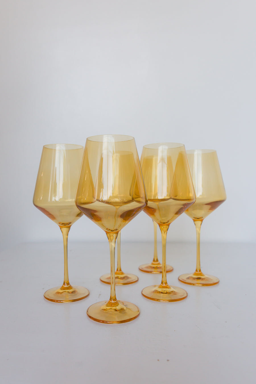 Estelle Colored Wine Stemware (Set of 6)