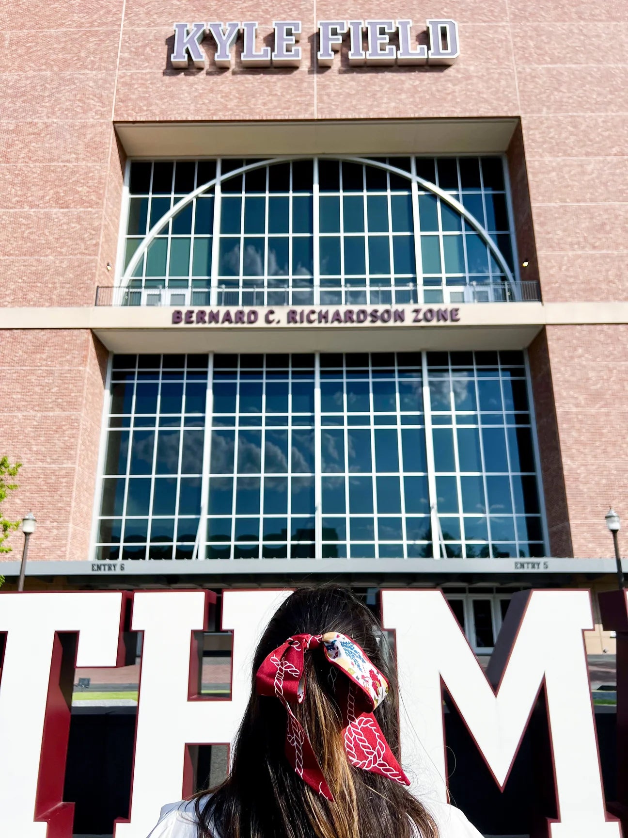 Saturday Silks - Texas A&M Aggies Skinny Scarf