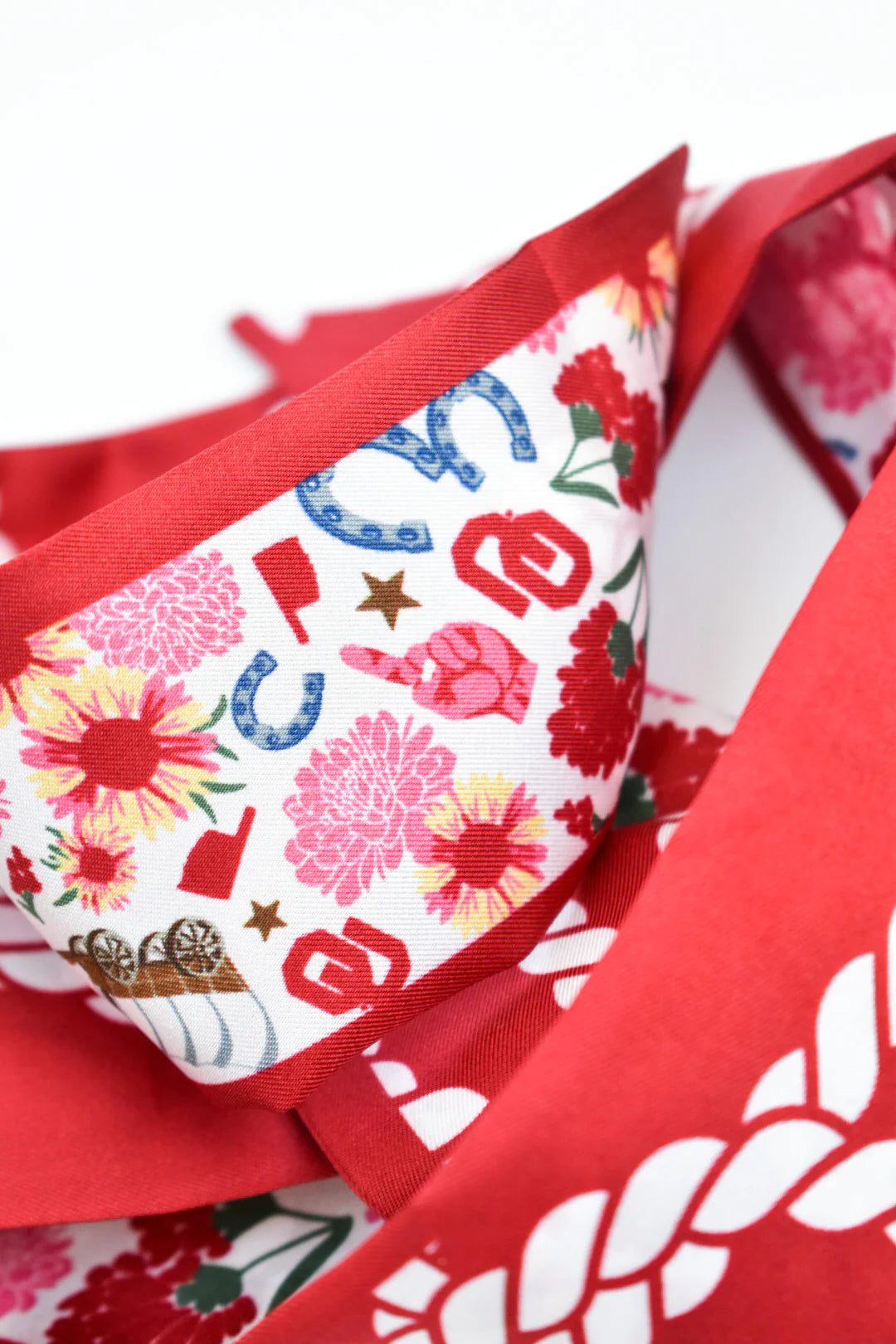 Saturday Silks - Oklahoma Sooners Skinny Scarf