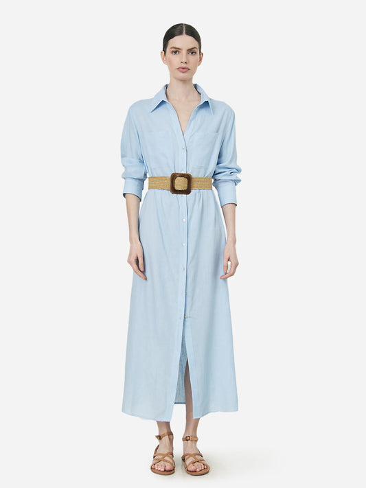 DÈLUC - Sanzio Dress - Light Blue