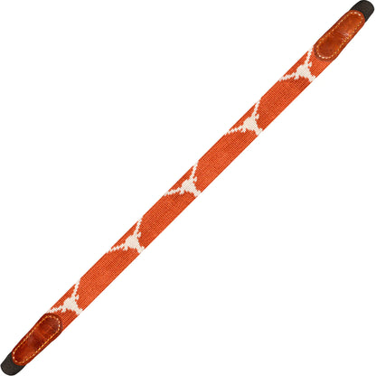 Texas (Burnt Orange) Needlepoint Sunglass Strap