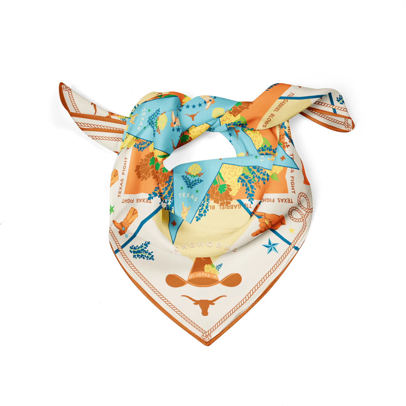 Saturday Silks - Texas Longhorn Saturday Scarf™