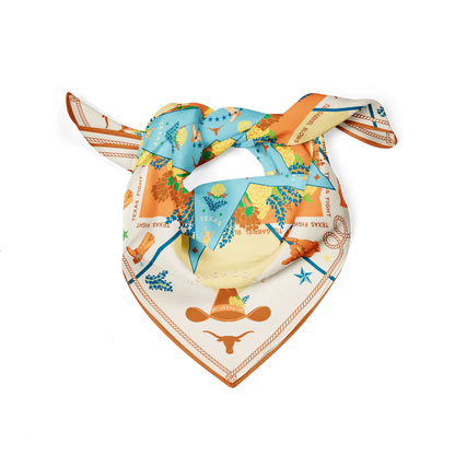 Saturday Silks - Texas Longhorn Saturday Scarf™