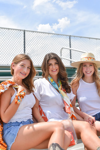 Saturday Silks - Texas Longhorn Saturday Scarf™