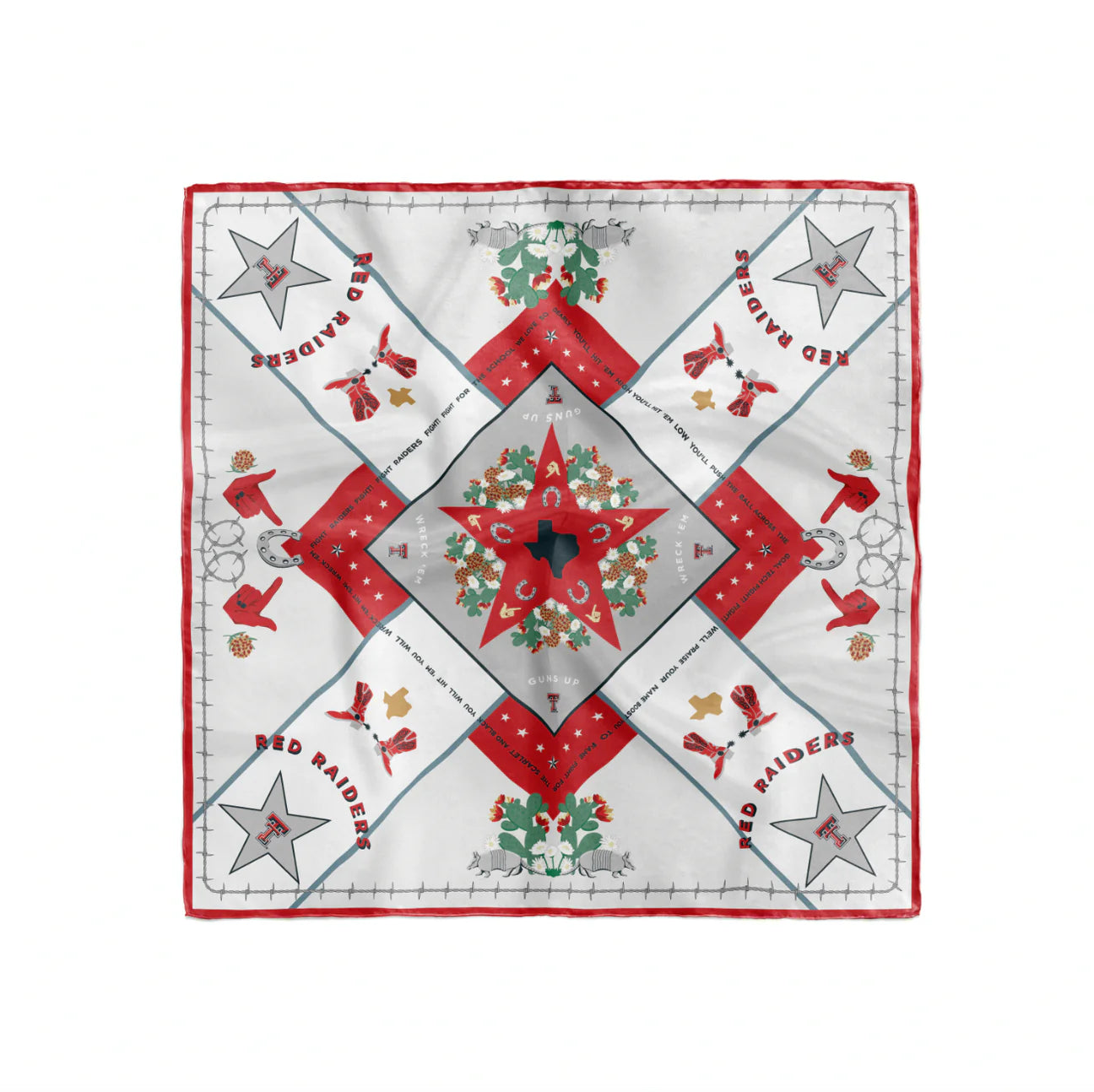 Saturday Silks - Texas Tech Red Raiders Saturday Scarf™