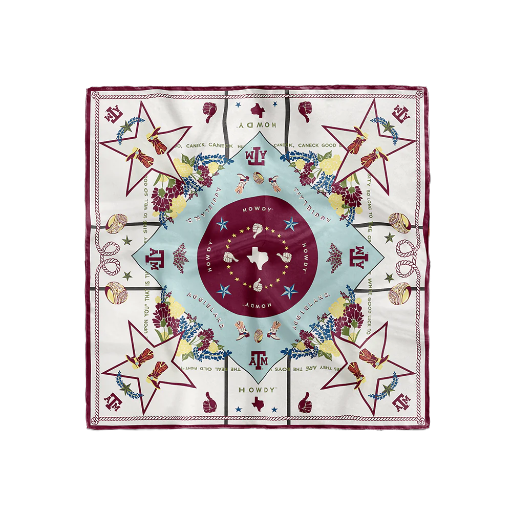 Saturday Silks - Texas A&M Aggies Saturday Scarf™