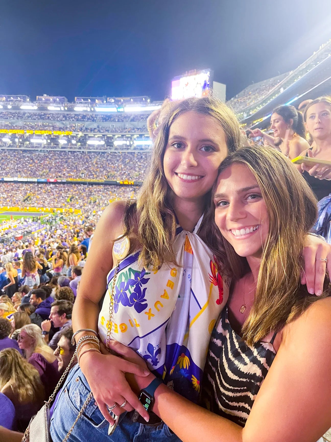 Saturday Silks - LSU Tigers Saturday Scarf™