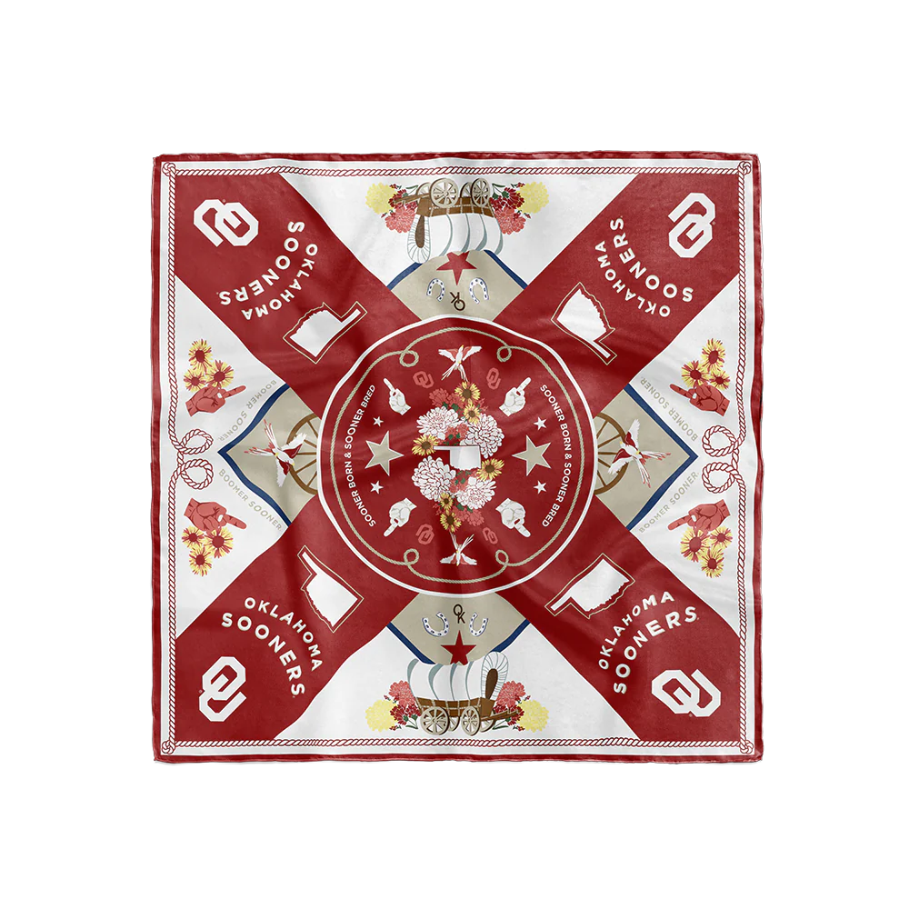 Saturday Silks - Oklahoma Sooners Saturday Scarf™