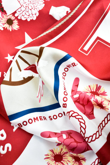 Saturday Silks - Oklahoma Sooners Saturday Scarf™