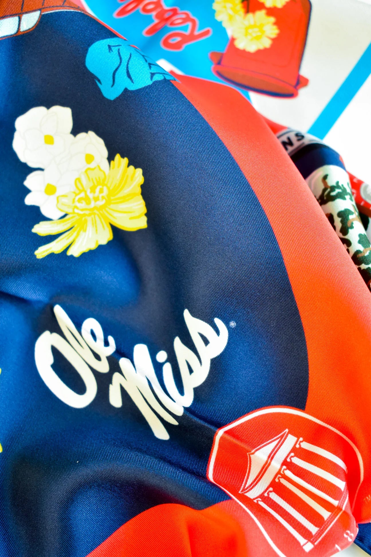 Saturday Silks - Ole Miss Rebels Saturday Scarf™