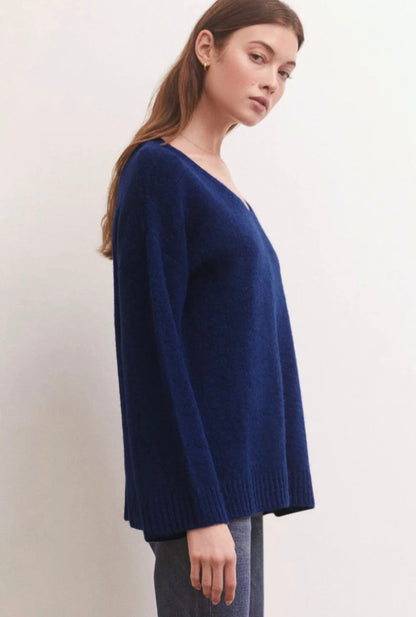 Z SUPPLY - Modern Sweater - Space Blue