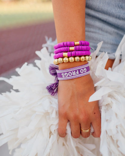 Go Frogs Bracelet