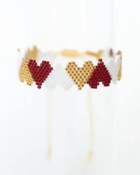 The Maroon, White, and Gold Claire