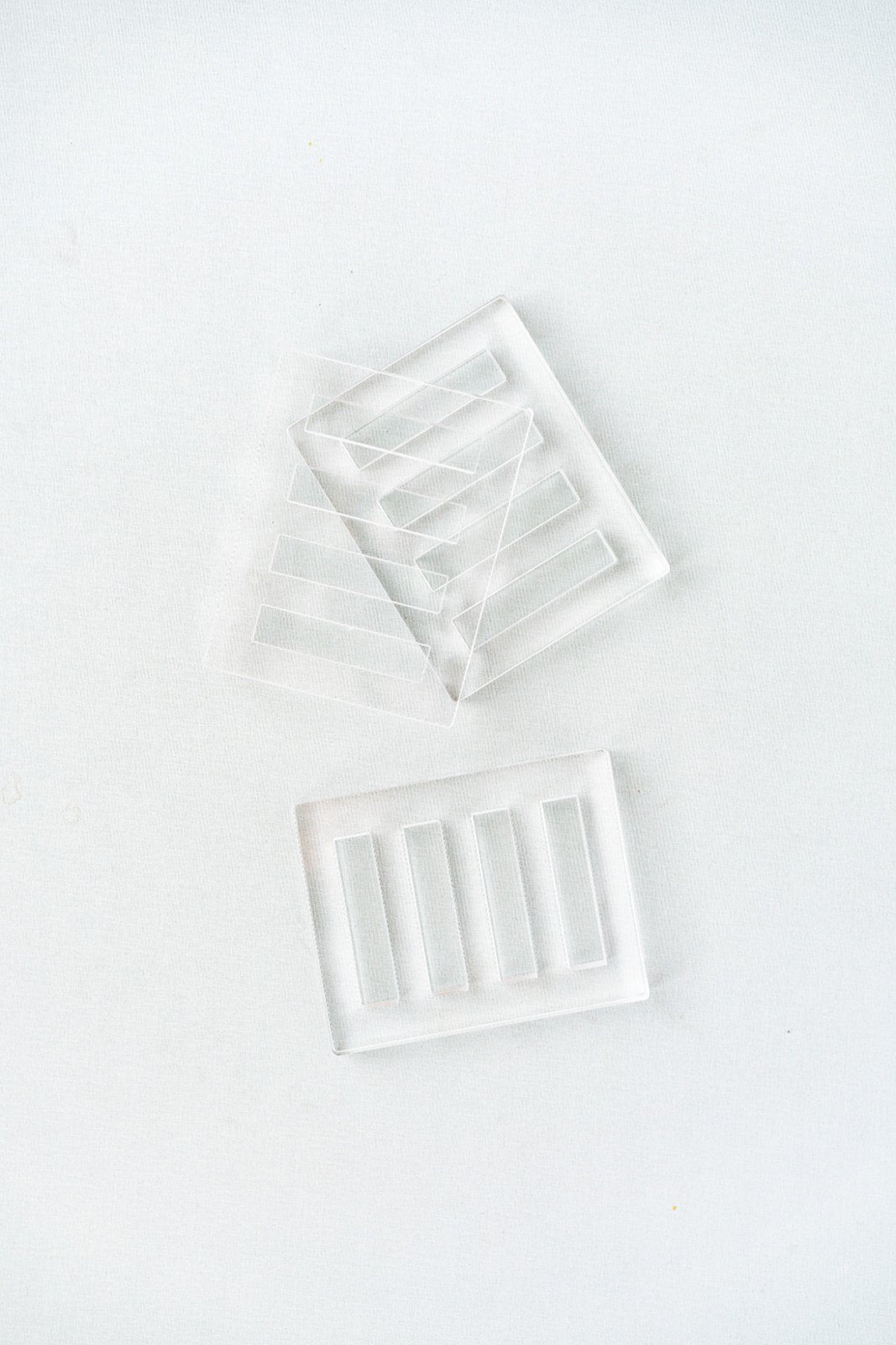 Acrylic Butterfly Coaster Set - Spring