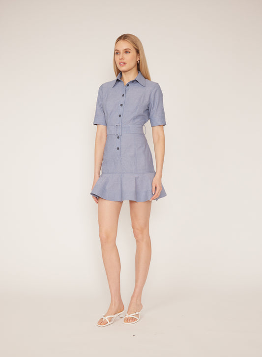 Payden Dress - Blue Chambray