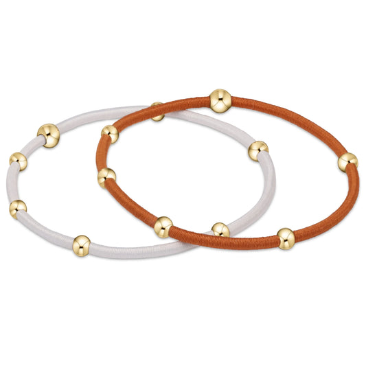 Gameday "E"ssentials Set - Burnt Orange-White