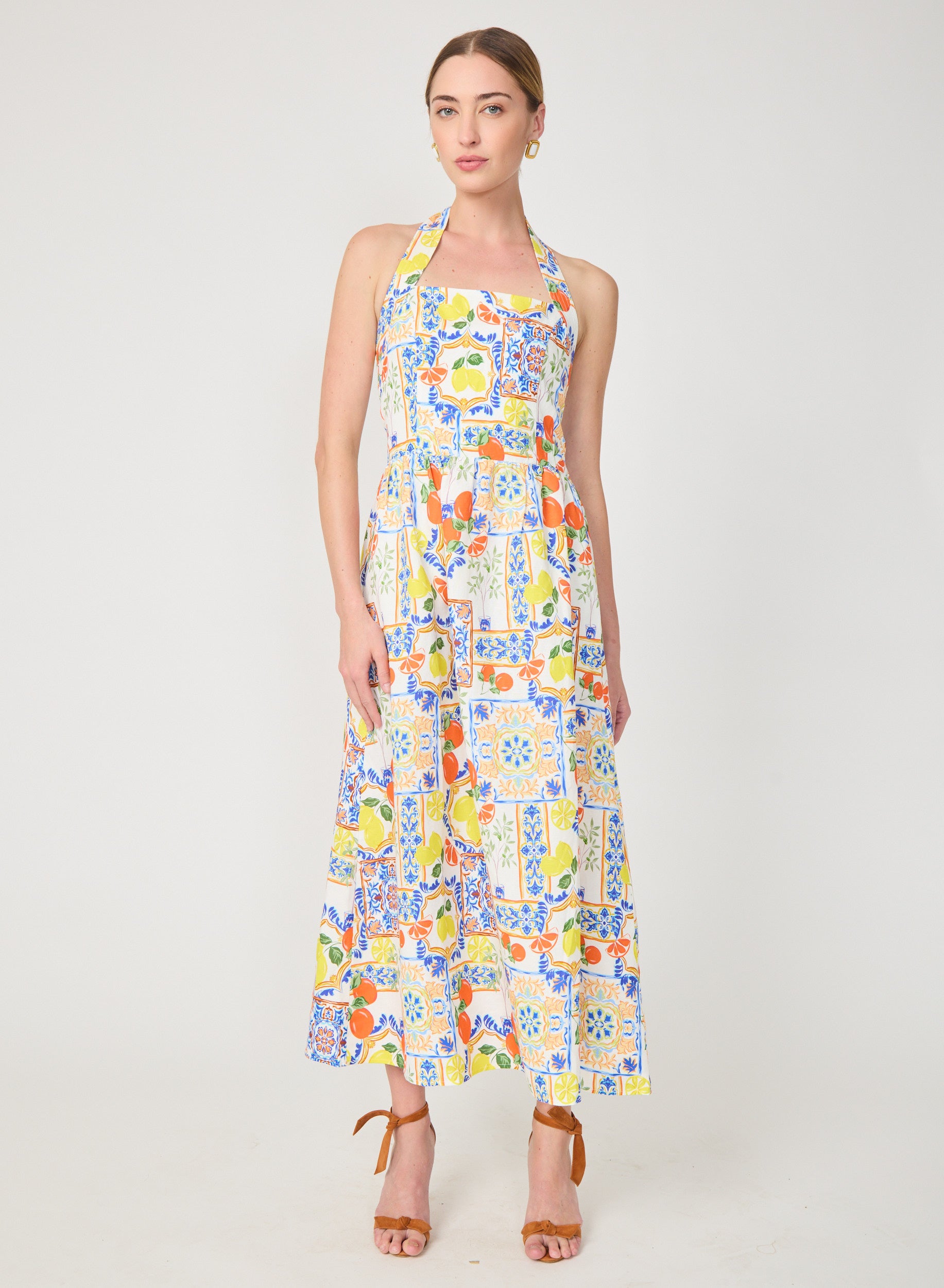 Colby Dress - Naples Print