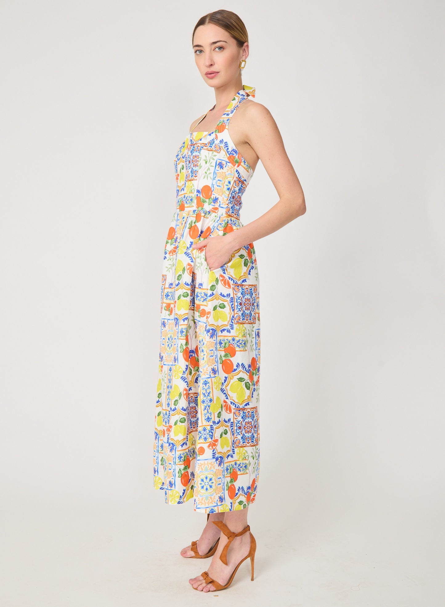 Colby Dress - Naples Print